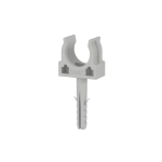 51316R держатель-клипса с защелкой и дюбелем 16мм. (200шт.) DKC