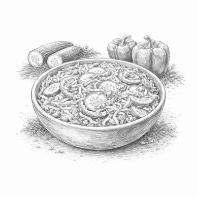 Салат из свежей капусты