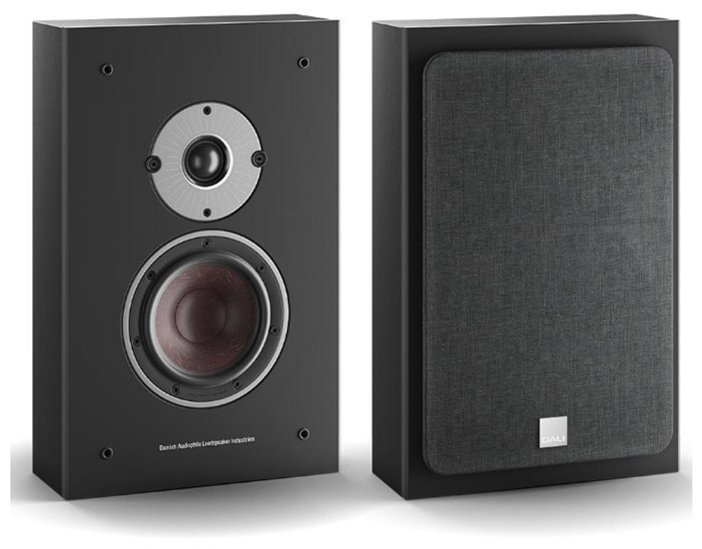 Настенная активная акустика Dali oberon on-wall C черный ясень