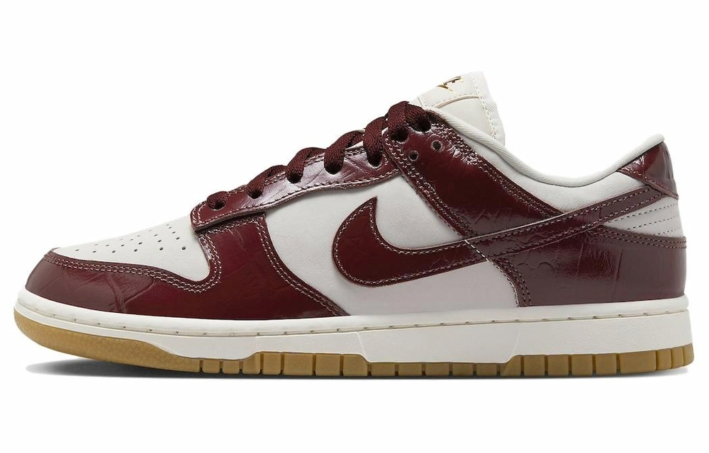 Кроссовки Nike Dunk Wmnsteam Red Croc (Женская размерная сетка)
