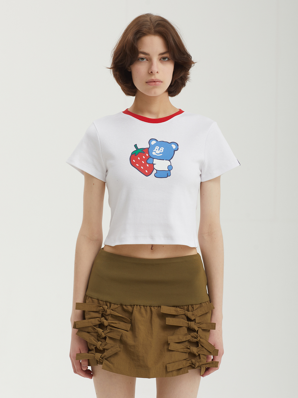 Женская Футболка Badbear Slim White