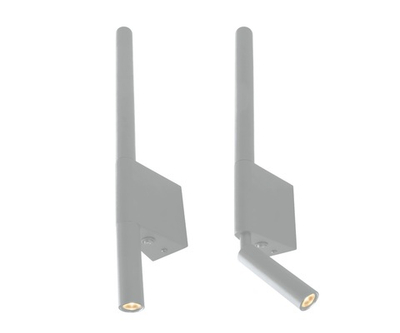 08079,01 Настенный светильник Прани белый