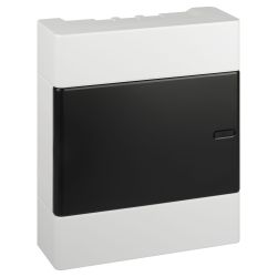 Корпус пластиковый навесной ЭРА TREND ЩРН-П-24 IP41 прозрачная крышка белый | Корпуса пластиковые