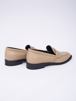 Лоферы кожаные