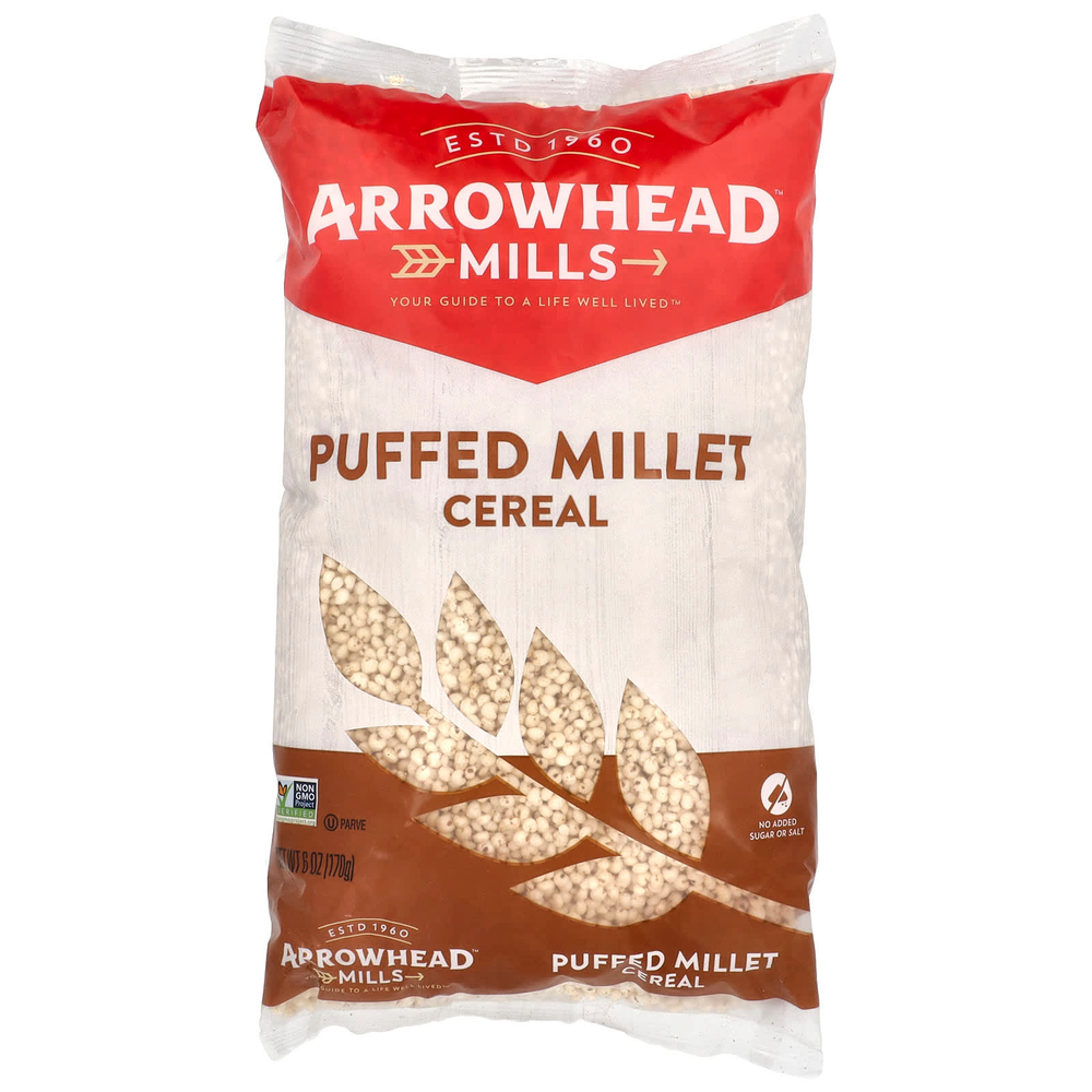 Arrowhead Mills, Воздушные просо, 170 г (6 унций)
