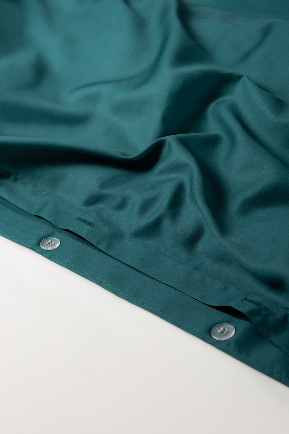 SERENITY Пододеяльник, сатин изумрудный