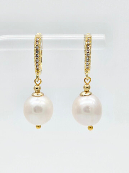 91003244 Серьги Selena Pearls