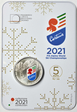 ИТАЛИЯ, 2021, 5 ЕВРО [СЕРЕБРО]