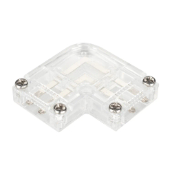 Коннектор угловой для ленты ARL-50000PV (15.5x6mm) прозрачный (Arlight, Пластик) 027062