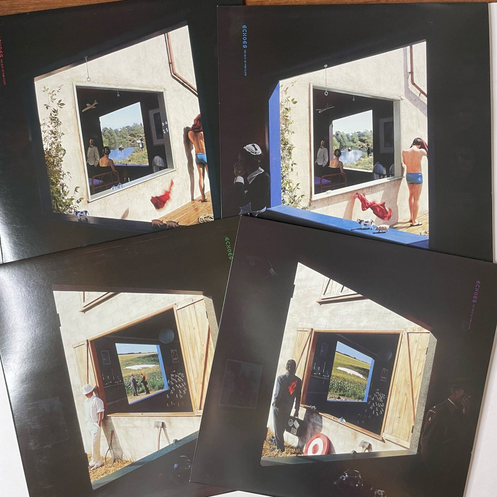 Винтажная виниловая пластинка LP Pink Floyd Echoes (The Best Of Pink Floyd) (Holland 2001)