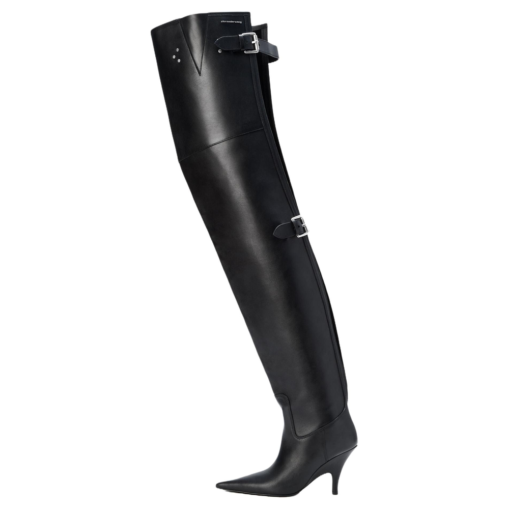 Alexander Wang Diablo Over the knee Boots Women"s Black