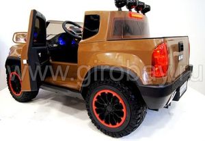 Детский электромобиль River Toys Chevrolet X111XX коричневый