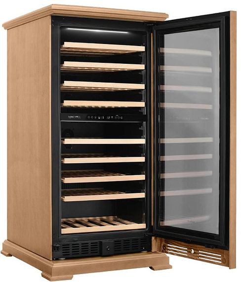 Винный холодильник Meyvel MV99PRO-KBT2 (Натуральный бук)