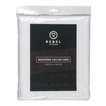 Пеньюар с неопреновым воротником REBEL BARBER Crystal White