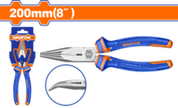 Длинногубцы изогнутые 200 мм (6/36) WADFOW WPL4C08