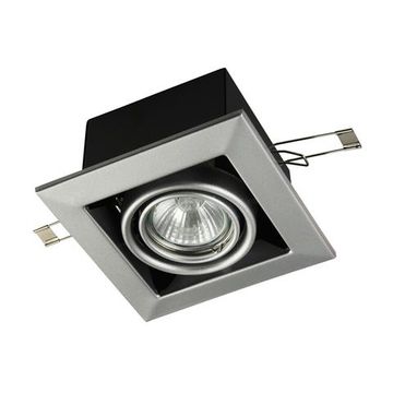 Встраиваемый светильник Maytoni DL008-2-01-S серый Metal Downlight