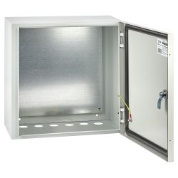 Корпус металлический ЭРА ЩМП-4.4.2 (400х400х250) IP54 У2 серый | Корпуса металлические с монтажной панелью