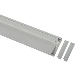 Комплект с накладным анодированным профилем ЭРА 8018 80х18мм 2м | Профили для светодиодных лент