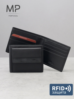 B123173R Preto - Портмоне с RFID MP