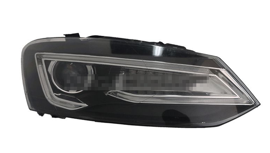 Передние фары Фольксваген Поло 2010-2019 V7 type [Комплект Л+П; яркие ходовые огни; светодиодные; биксеноновая линза; динамичный поворотник]