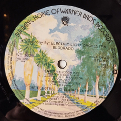 Винтажная виниловая пластинка LP Electric Light Orchestra ELO Eldorado (Holland 1976)
