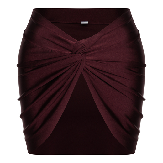 Юбка бордо