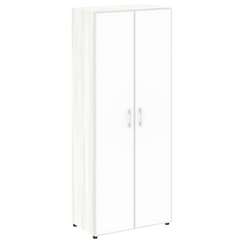 Yalta Шкаф LT.ST-1.10 R white Снежная Патина/Стекло White 800*450*1987