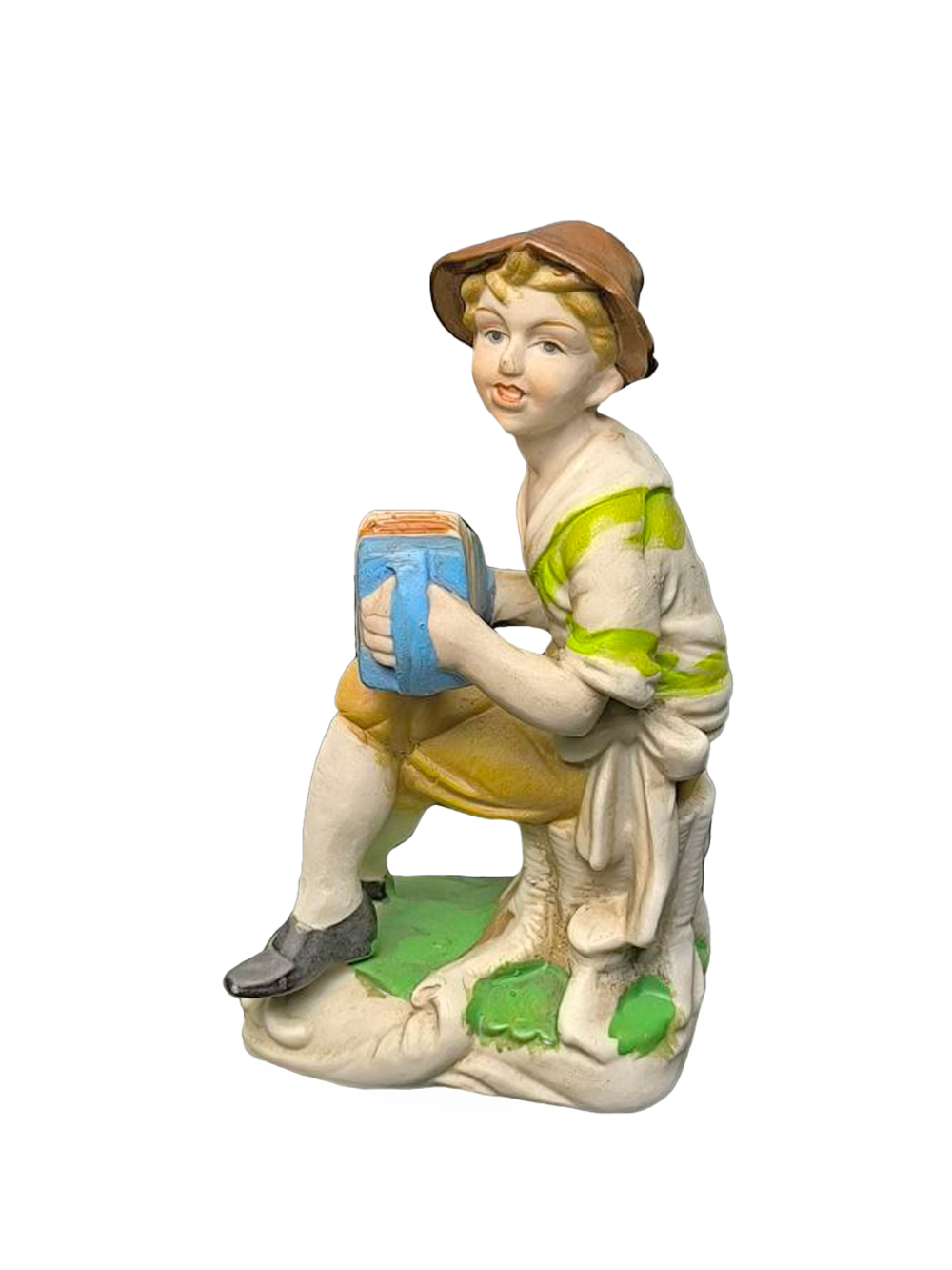 Фарфоровая статуэтка "Мальчик с аккордеоном" Capodimonte