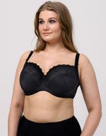 Бюстгальтер на каркасах с украшенной кружевом чашкой (Размер: 80K) (Цвет: белый)