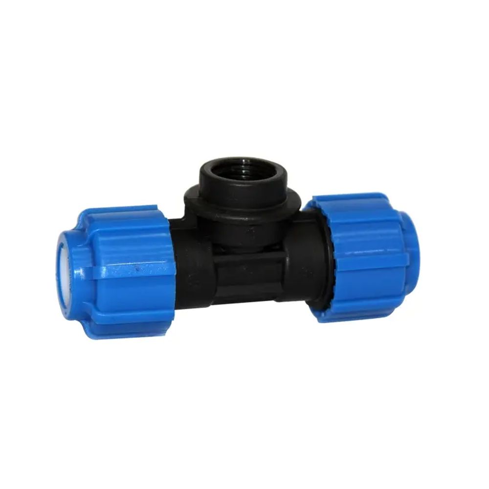 Тройник ПЭ 20*3/4&quot;*20 вн. (ТПК-АКВА)