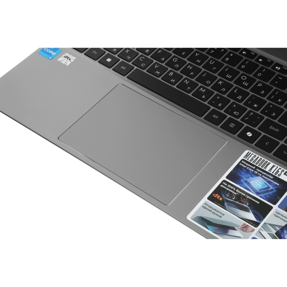 Ноутбук Tecno MegaBook K16SAA 16" IPS Core i5 13420H 8Gb/512Gb SSD Win 11 Home серый (71005000618)
