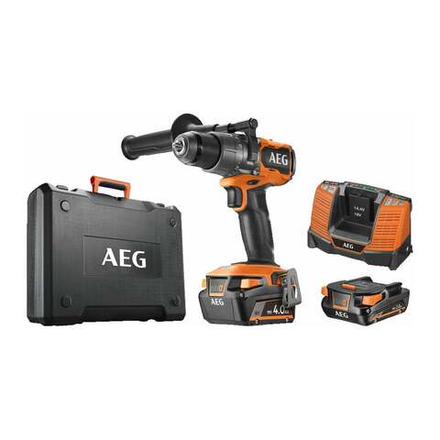Бесщеточная аккумуляторная ударная дрель-шуруповерт AEG 18В BSB18C3BL-X02C 4935478937