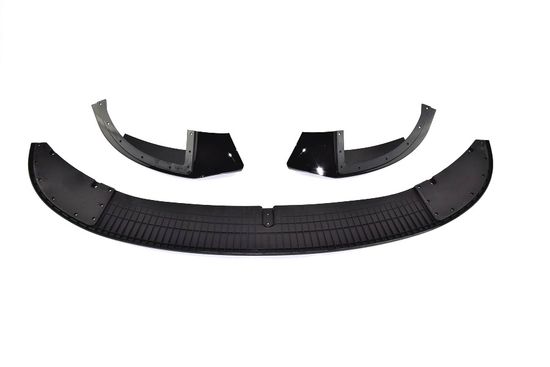 Юбка переднего бампера глянцево - черный V.1 для BMW 4 F32 F33 F36 2013-2020 Coupe Cabrio Gran Coupe