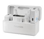 Беспроводная система Saramonic Ultra 04, 2TX + RX, 3.5мм / USB-C / Lightning, с петличками, белая