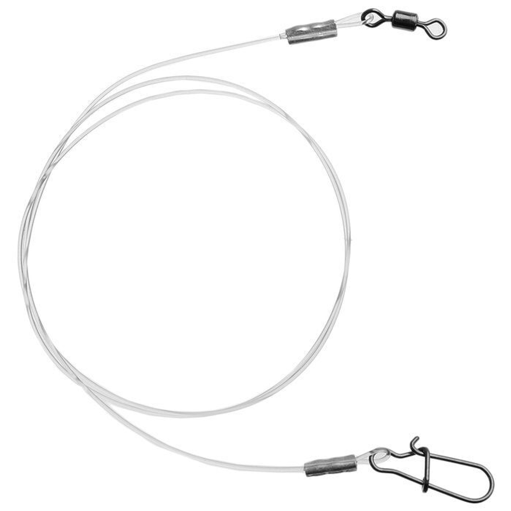 Поводок для рыбалки флюорокарбон 16,5кг-0,60мм/75см в уп 2шт