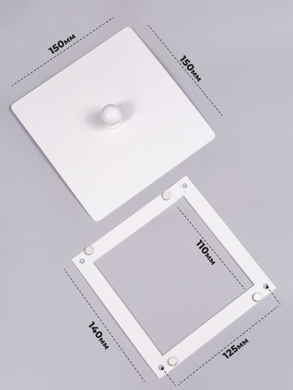 Люк Ревизионный 150х150 Белый