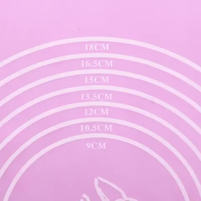 Коврик силиконовый для раскатки теста 38*28 см