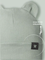 Шапка детская с ушками на осень