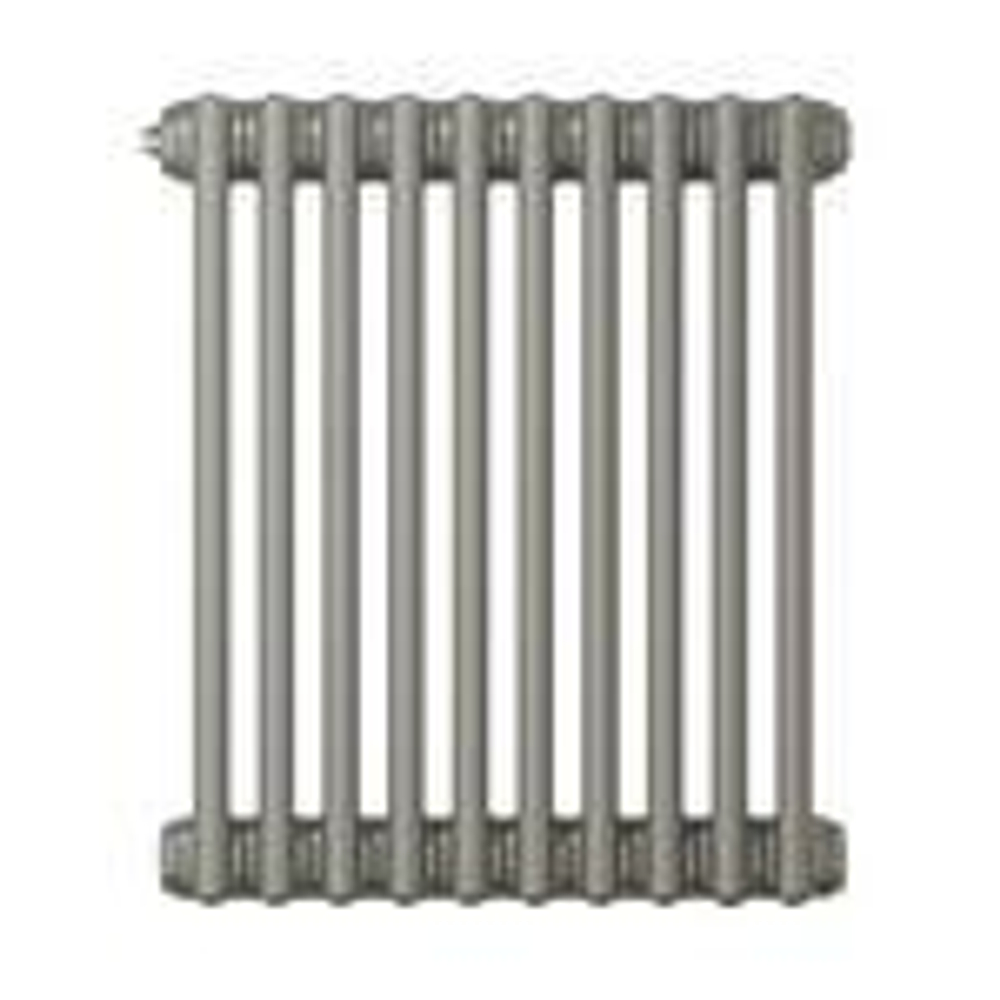 Радиатор трубчатый Zehnder Charleston Retrofit 3057, 10 сек.1/2 бок.подк. 0325 TL (кроншт.в компл)