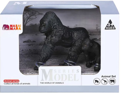 Игровой набор Masai Mara Мир диких животных: семья обезьян горилл