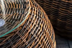 "Барселона" лаунж-зона из искусственного ротанга, цвет коричневый