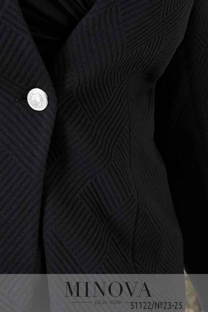 Пиджак 23-25-Черный Minova