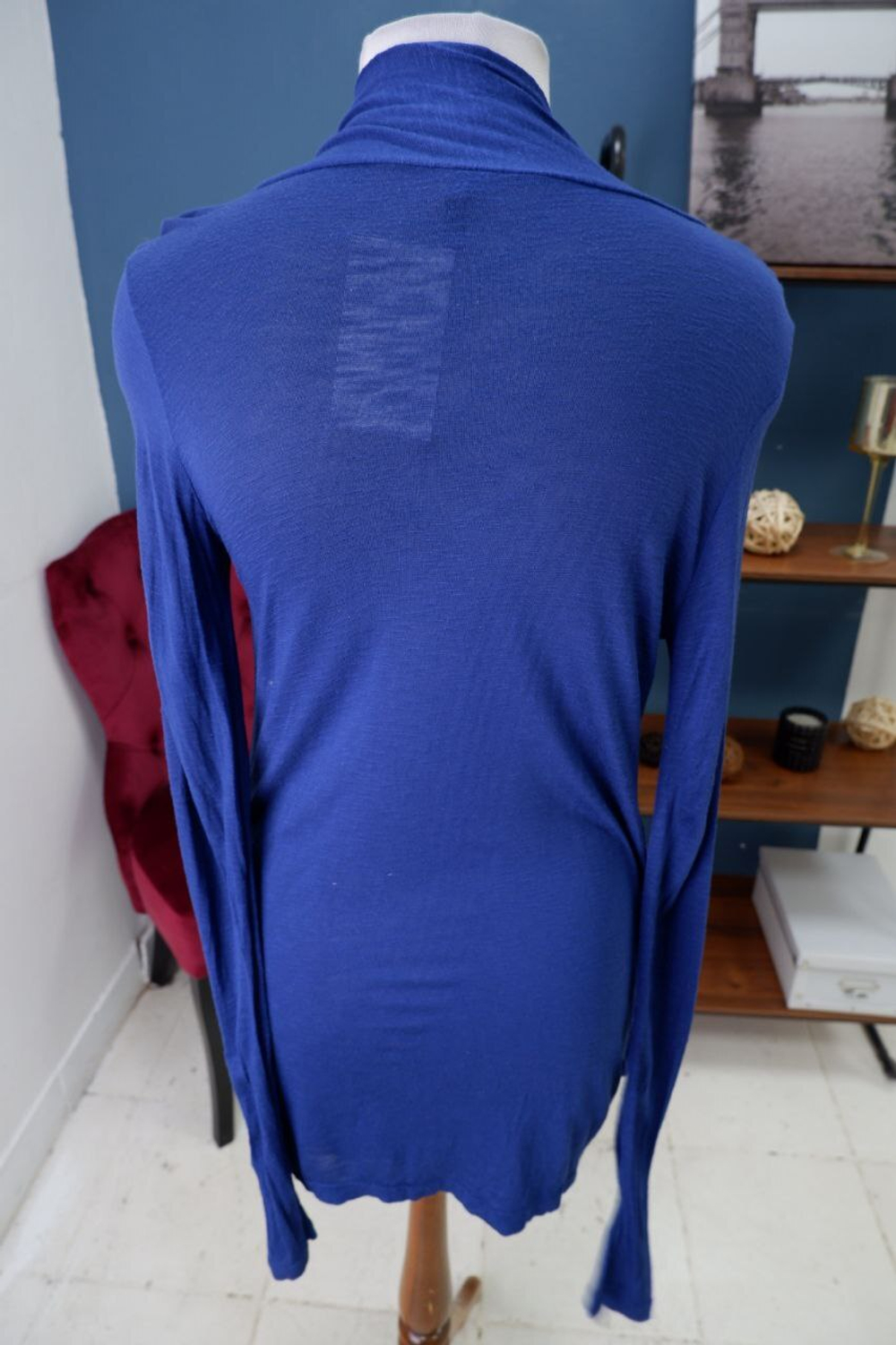 Кардиган Amisu синий 44 размер