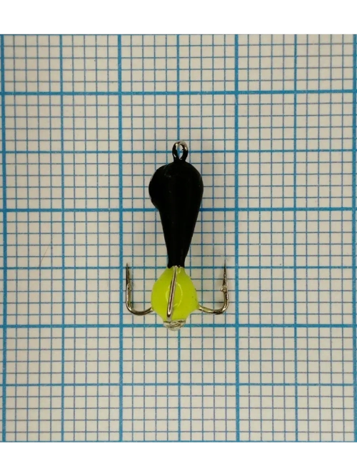 Мормышка вольфрамовая "Черт с петлей-короткий"