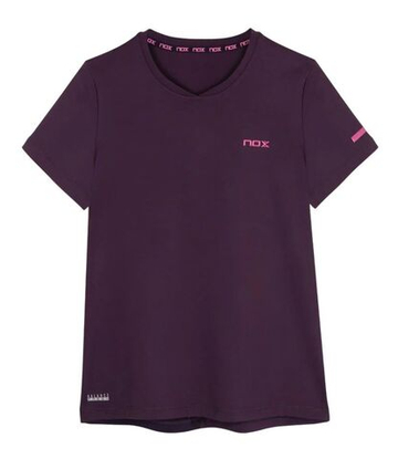 Женская теннисная футболка NOX Pro - deep purple
