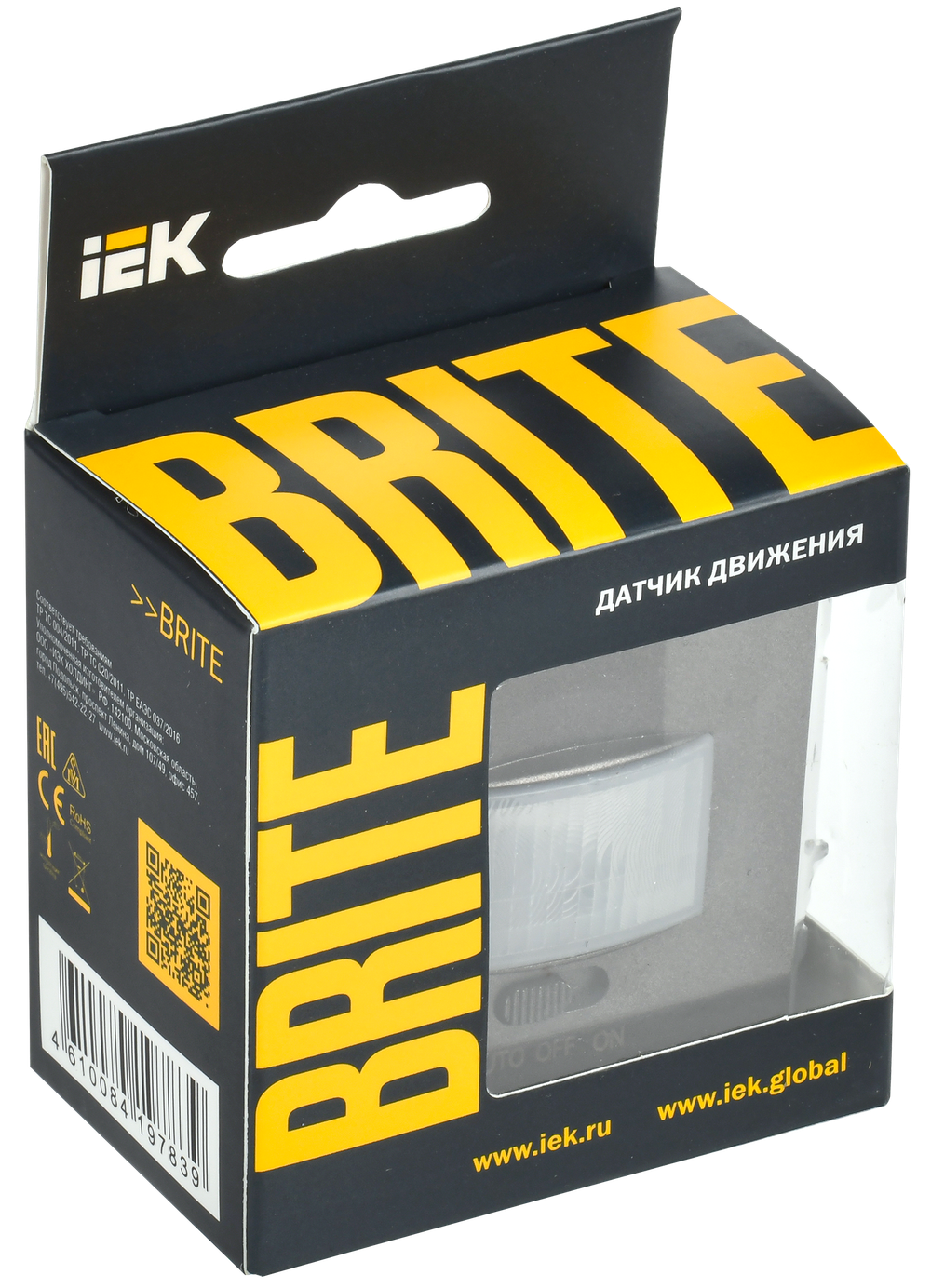BRITE Датчик движения ДС10-1-БрТБ темная бронза IEK
