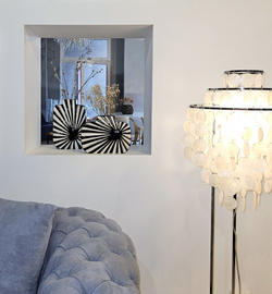 Ваза Shell grain ceramic