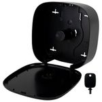 Диспенсер для туалетной бумаги LAIMA PROFESSIONAL PREMIUM BLACK (Система T2), малый, черный, ABS-пластик, 609521