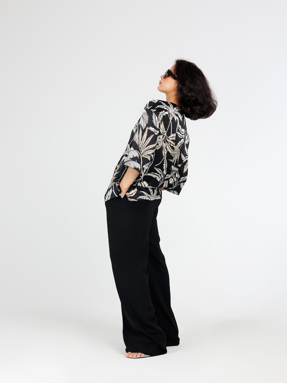 Блузка Стихия-1 Виотекс ЧЁРНЫЙ