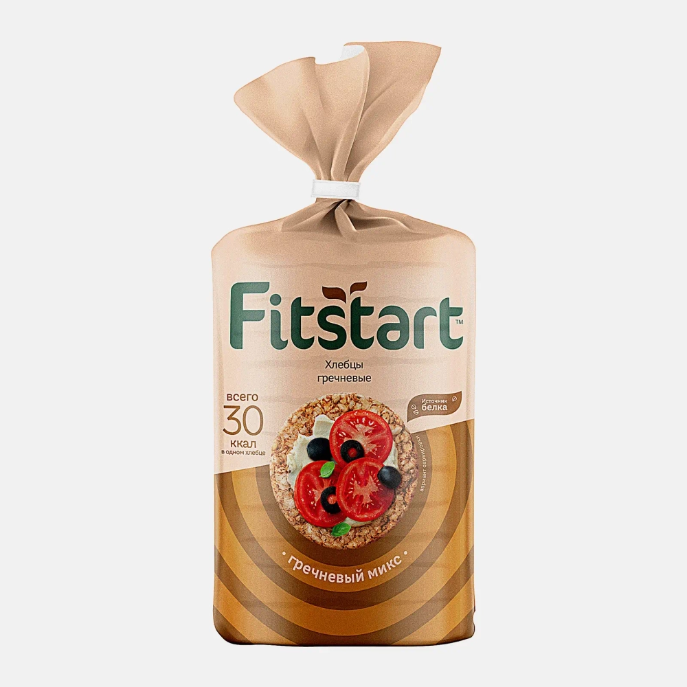 Хлебцы Гречневый микс Fitstart 90г